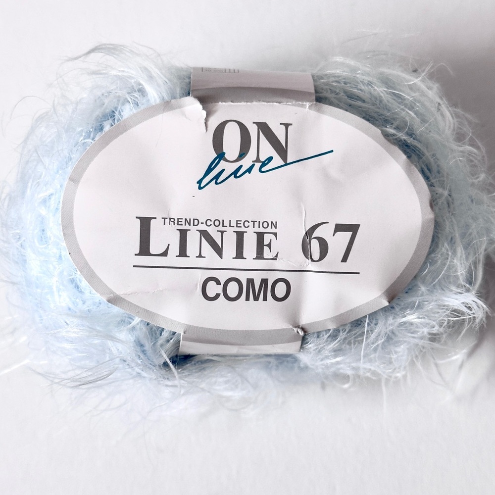1 Skein ONLine Linie 67 Yarn, Light Blue